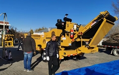 2019年，長(zhǎng)春市伊通河設(shè)施維護(hù)處采購(gòu)一臺(tái)Rayco大型粉碎機(jī)1754.